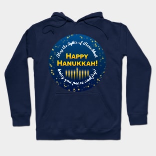 Happy Hanukkah greeting Hoodie